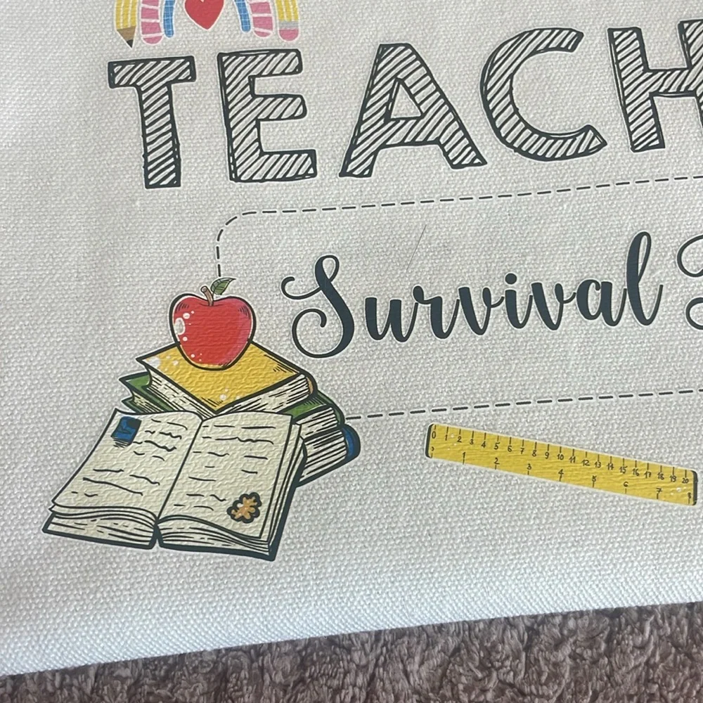 NWOT Teacher survival kit pouch